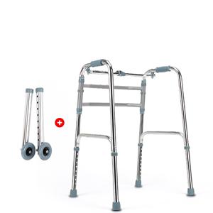 凯洋铝合金轻便折叠助行器912L/913L带轮老人四脚拐杖中风康复学步车助步器
